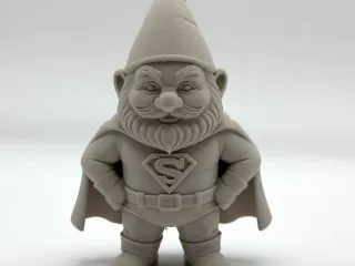 Superhero Garden Gnome