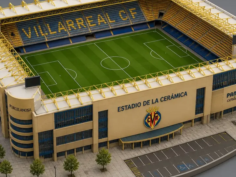 Estadio del Villarreal La cerámica