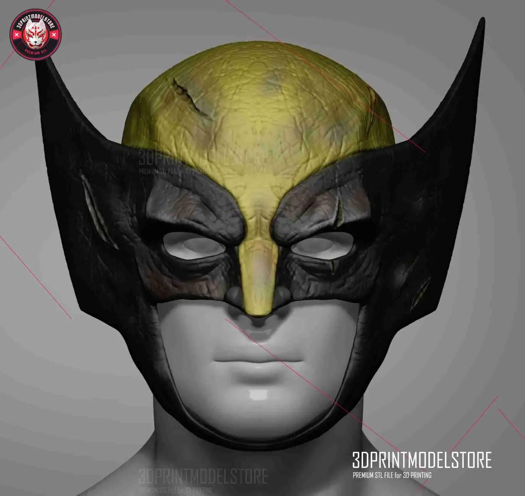 Marvel X-men Wolverine Cosplay Helmet - Halloween Costume