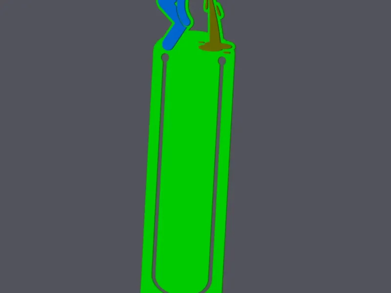 Man Throwing Up - Bookmark v1