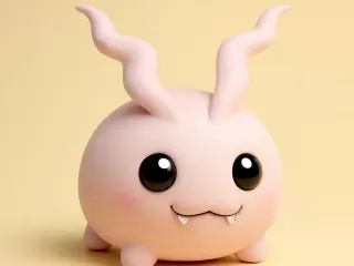 Tokomon Digimon Creature Model
