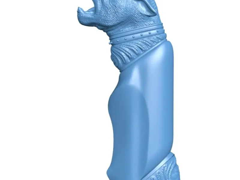 animal knife handle