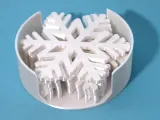 Snowflake coaster-3