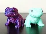 Cute Knitted Gecko-1