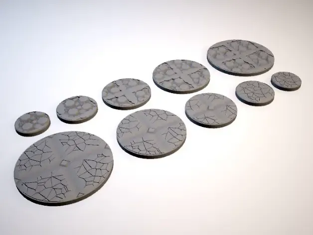 Bases Temáticas Z.O.D. Crystal Palace (28mm/Escala Heróica)