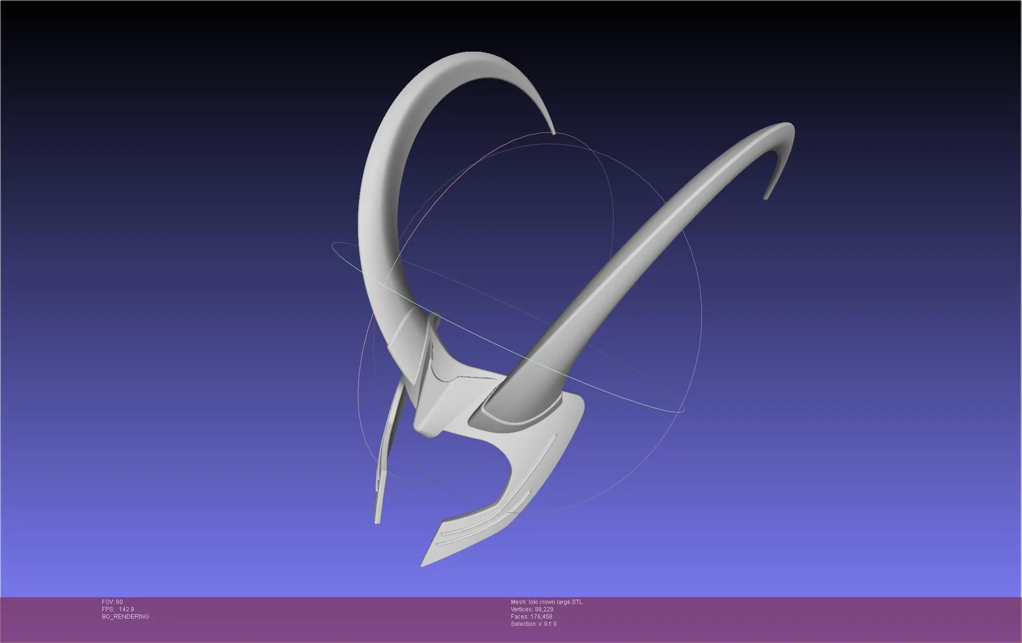 Marvel Loki Crown Large Version