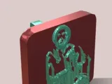 ROY AYERS INTAGLIO BLOCK STAMP-5
