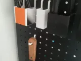 Shelf Version Pegboard Storage Boxes and Hooks-2