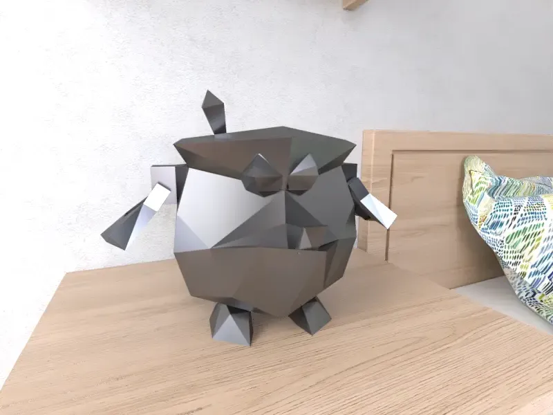 Caldero Lowpoly Low poly