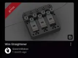 adjustable wire straightener -0