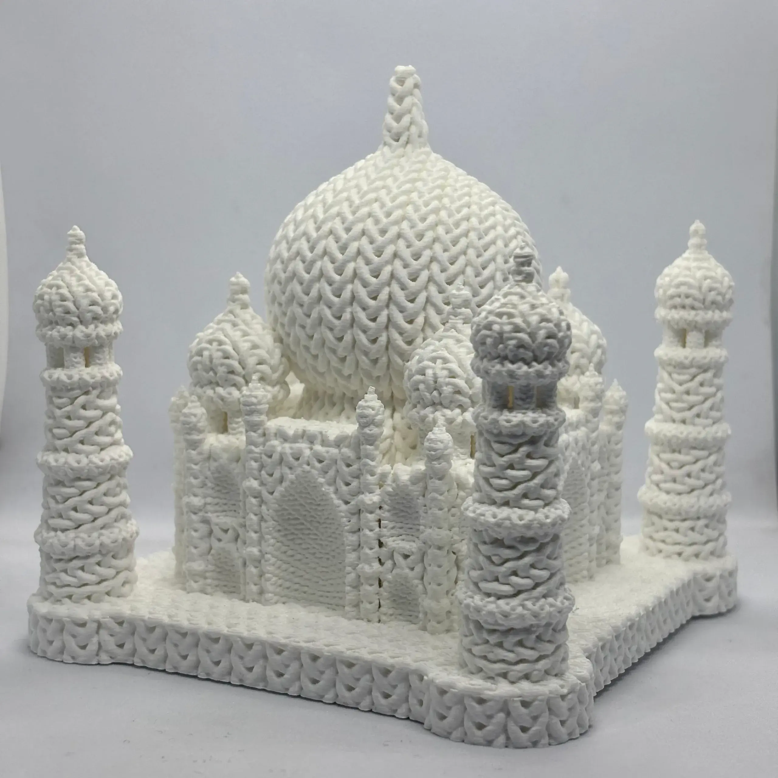 Knitted Taj Mahal
