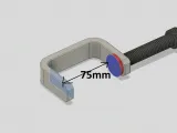 Clamp 75mm length-1