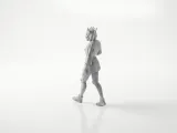 Samurai With Scythe Fantasy Warrior 3D Printable-2