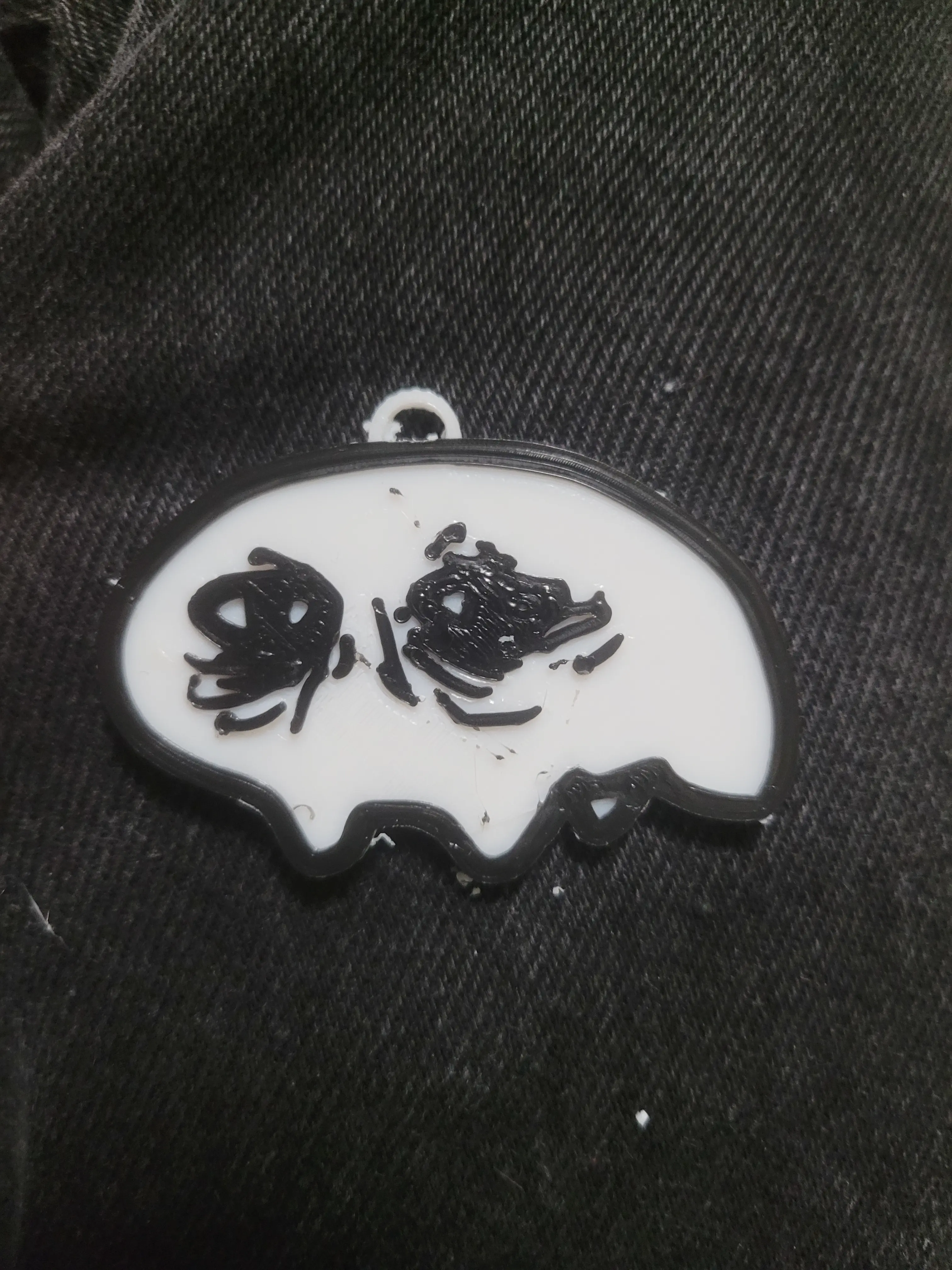 Depression Creature keychain
