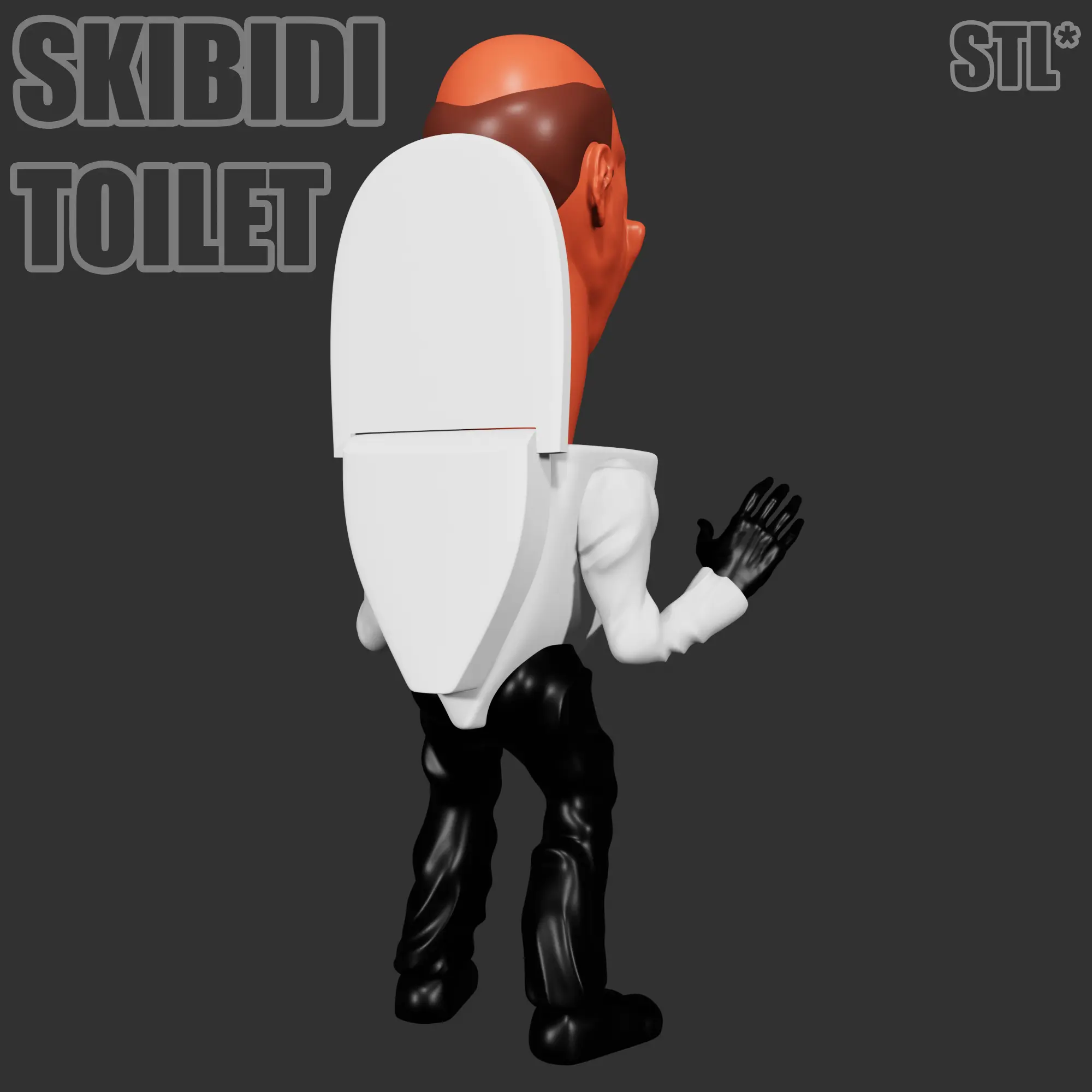 SKIBIDI TOILET - TOILET MAN | 3D FAN ART