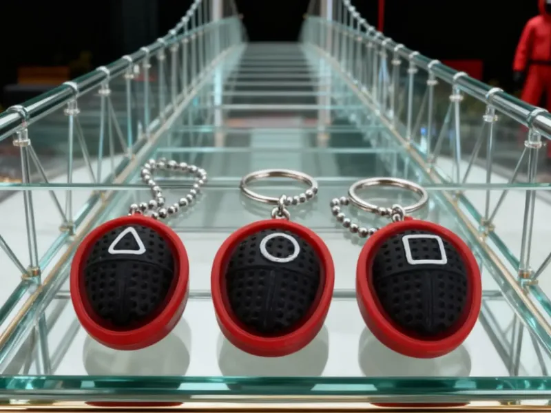 squid game head clickers with keying loop