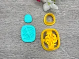 LEAF CLAY CUTTER SET-0