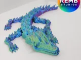 Articulated Dragon | Flexi Horn Dragon-1