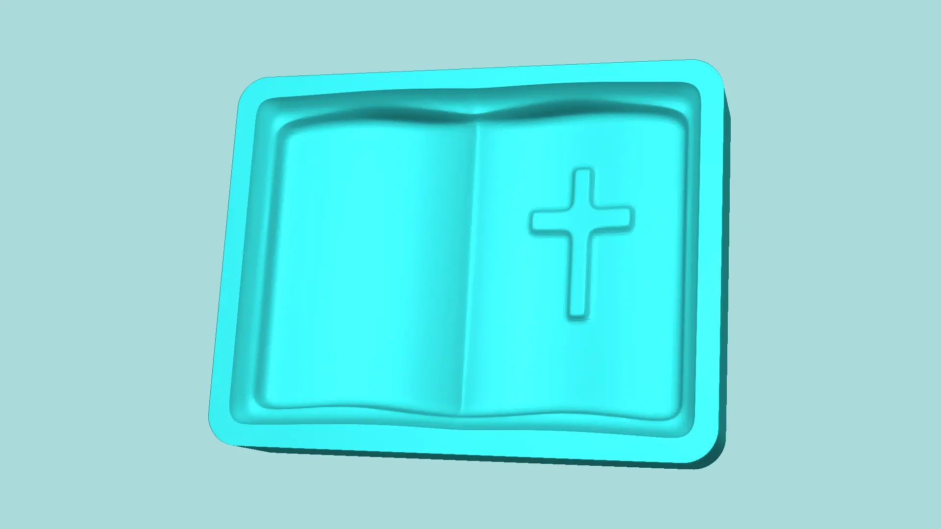 Holy Bible Mold 02 - Silicon Maker - Template