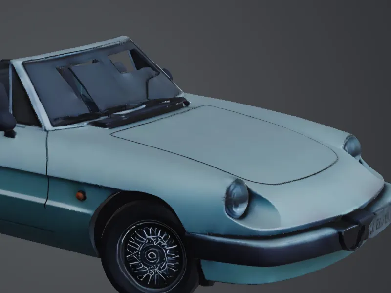 Alfa Romeo spider decappottabile