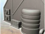 Futuristic command post with antenna and lamp post (24)-5