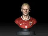 Erling Haaland Norway Bust STL World Cup 2026 Noruega  Model-2