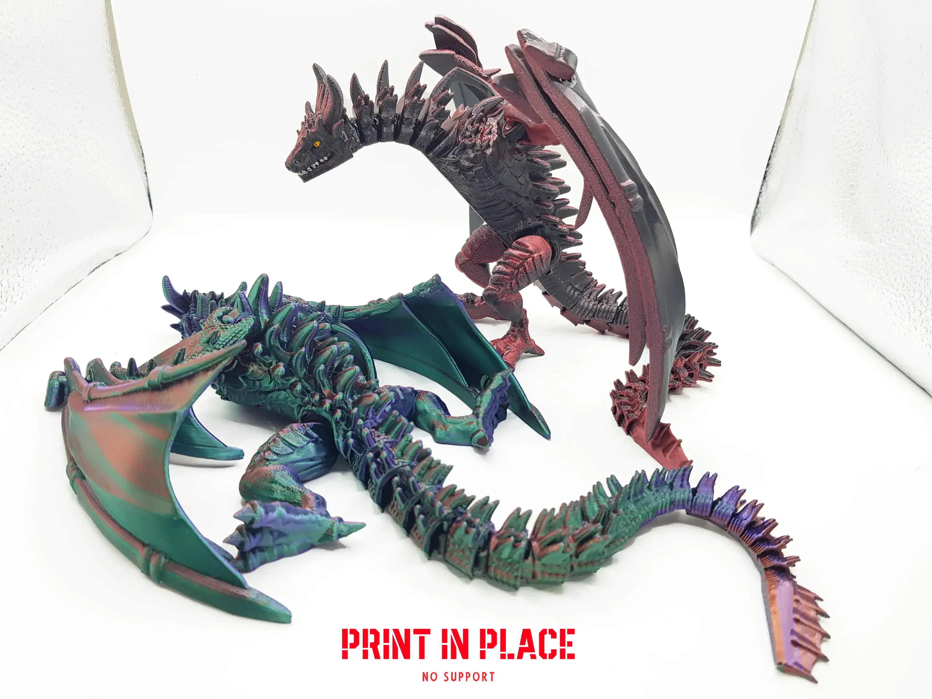 balerion dragon print in place