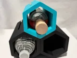 Modular stacking bottle organizer-2