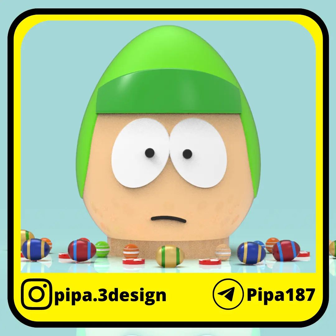 Kyle Broflovski - South Park - piggy bank or easter egg