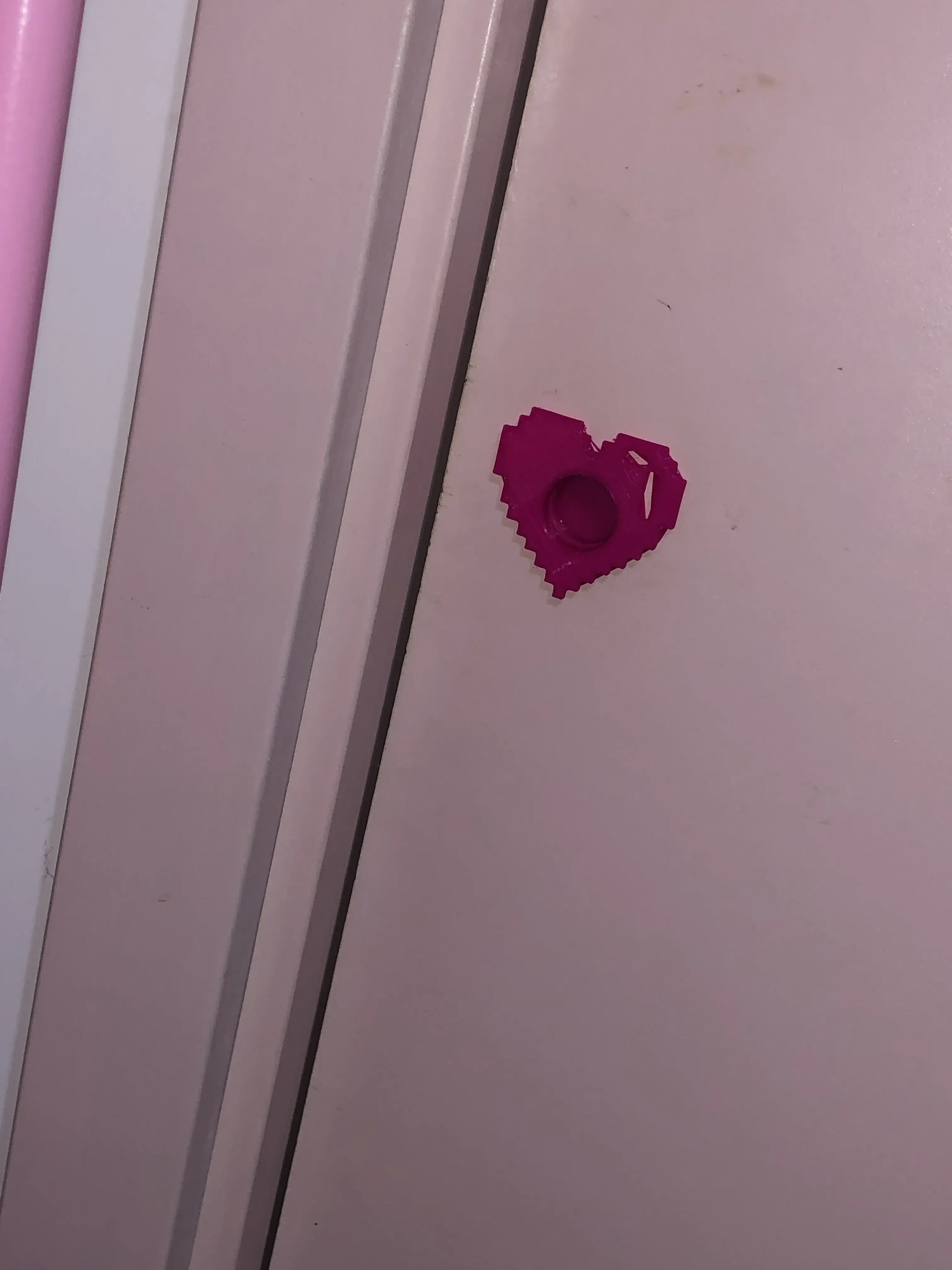 S.Valentine 💝 Handle Sliding Door Heart 8 BIT Handle 