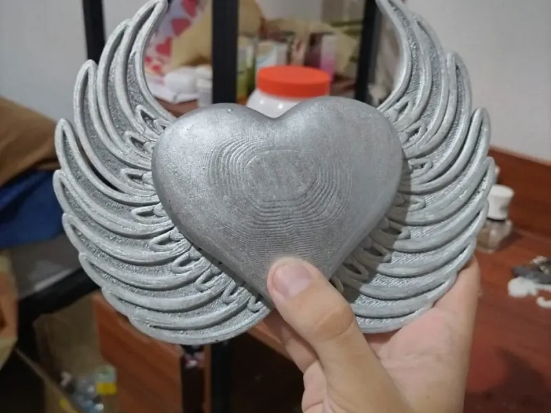 Corazón Con Alas De Ángel