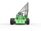 Northeast Dirt Modified stock car with side wing Scale 1:25-2