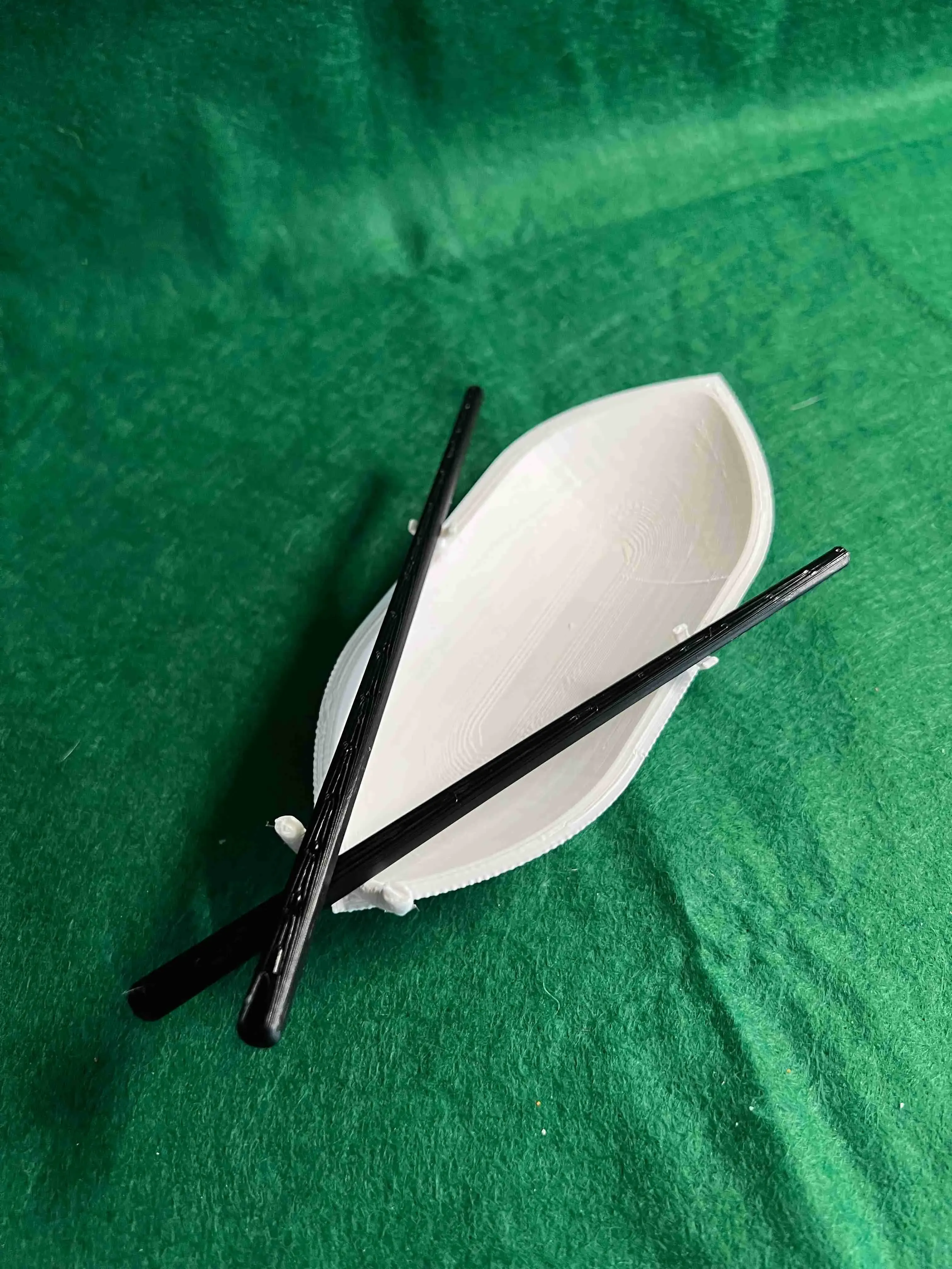 Chopstick holder with soy boat :-)