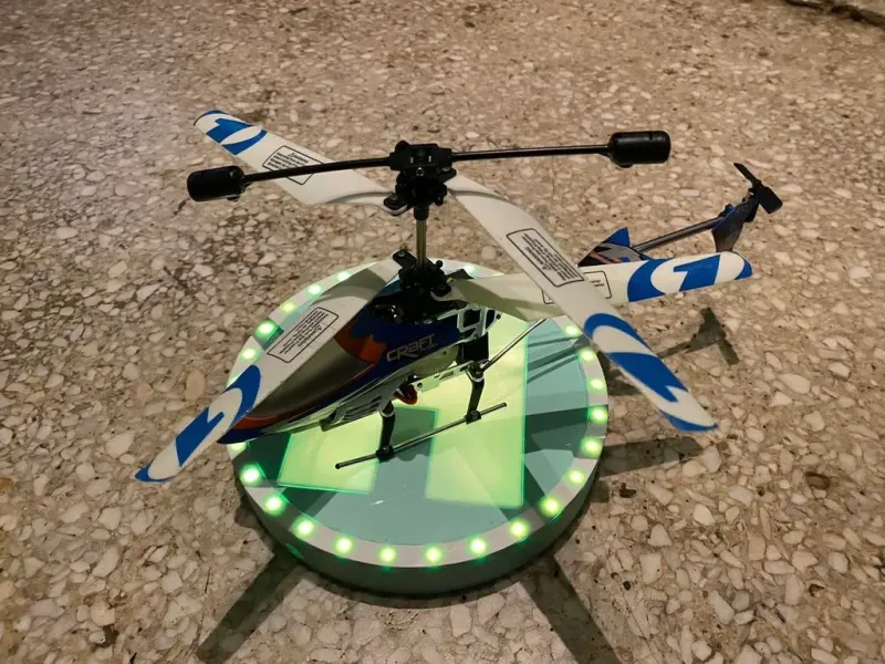RC Helikopter için İniş Pisti