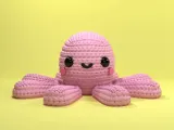 keychain knitted octopus | print in place-0