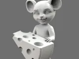 Mouse with cheese-0