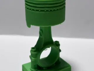 Piston mechanic decoration