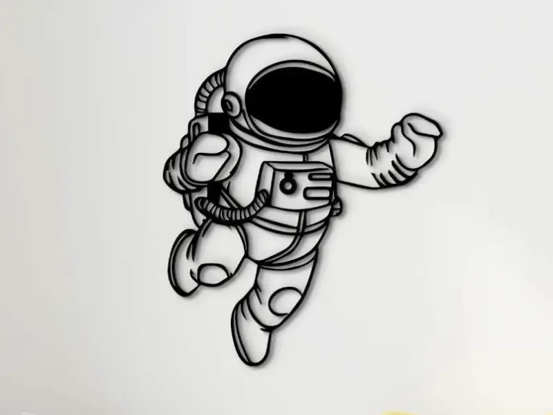 Astronaute décoration mural
