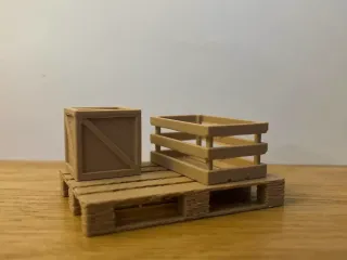 Wooden crate