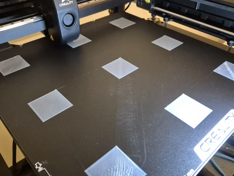 Ender 5 Max - Livellamento del piano