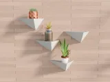 Geometric Triangle Floating Shelf-8