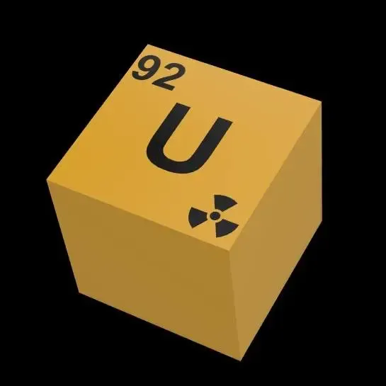 Cube Uranium 92