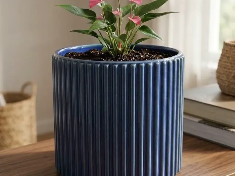 Pot de fleurs moderne