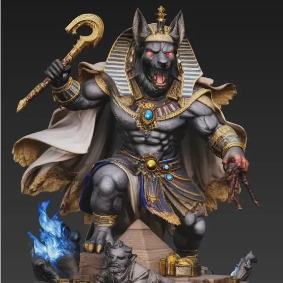 Anubis – Guardian of the Underworld (Epic Egyptian Statue)