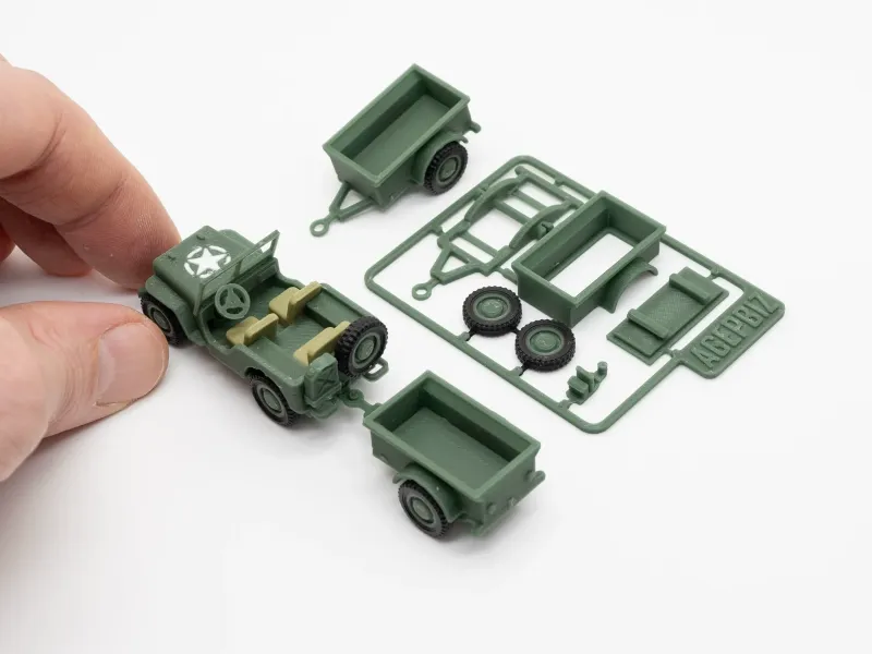 Reboque para o cartão do Kit Jeep