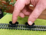 BARBER 50Tn Bogie - "Integral" Railway Bogie - H0 Scale-4