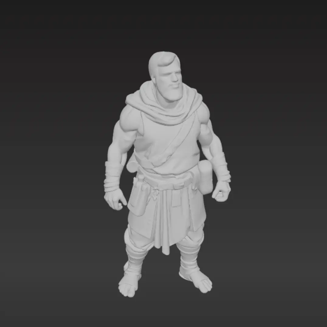 Characters & Creatures STL Download - человекby PixelPrint