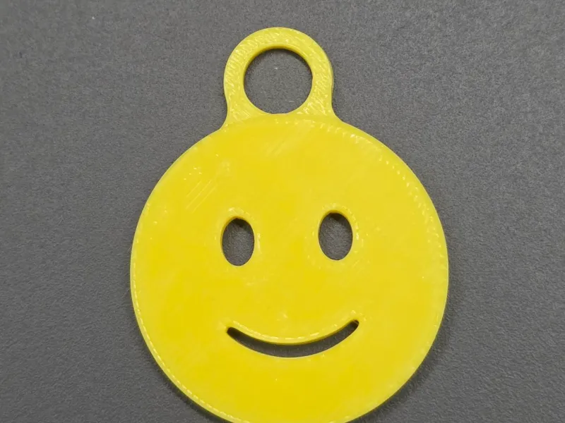 Emoji Smile Keychain