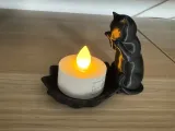 Teelichthalter Katze-3