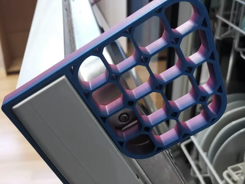 Supporto di ventilazione per porta lavastoviglie